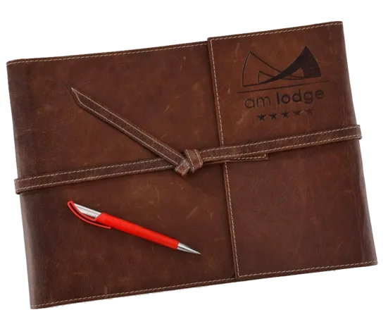Branded menu covers and folders by Barno
